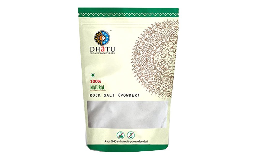 Dhatu Natural Rock Salt (Powder)    Pack  500 grams